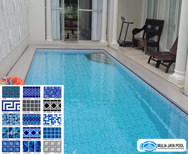 mozaik kolam renang