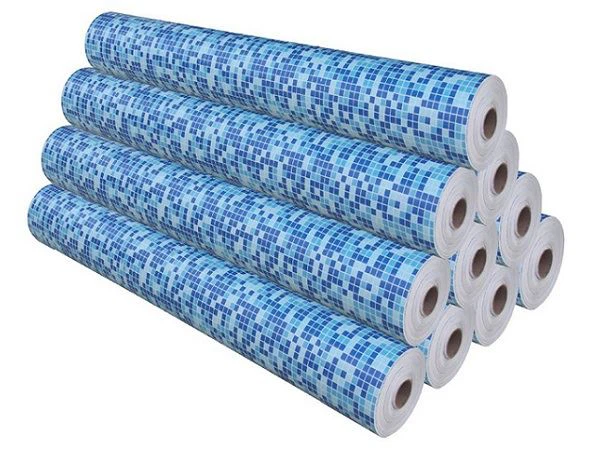 material finishing kolam vinyl liner