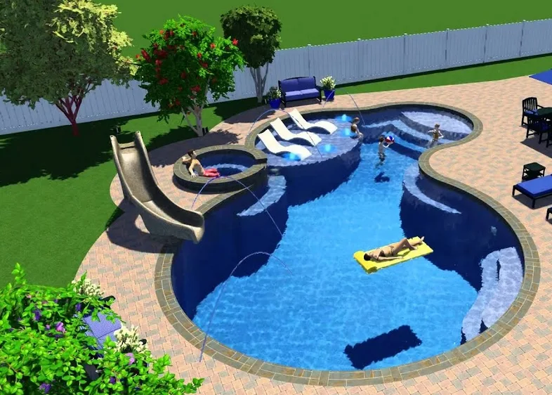 desain dari arsitek kolam renang